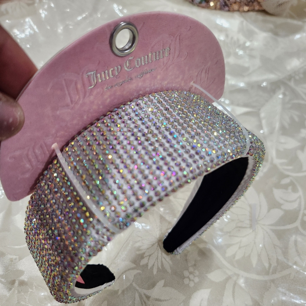 ✨️ Juicy Couture glitter women/ kids sparkle Headband ✨️ - Picture 4 of 5